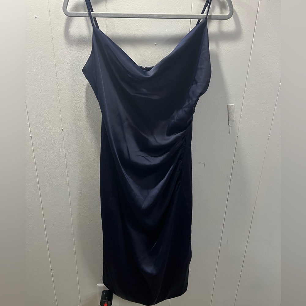 Laundry|Navy Spaghetti Strap Dress|Size 10